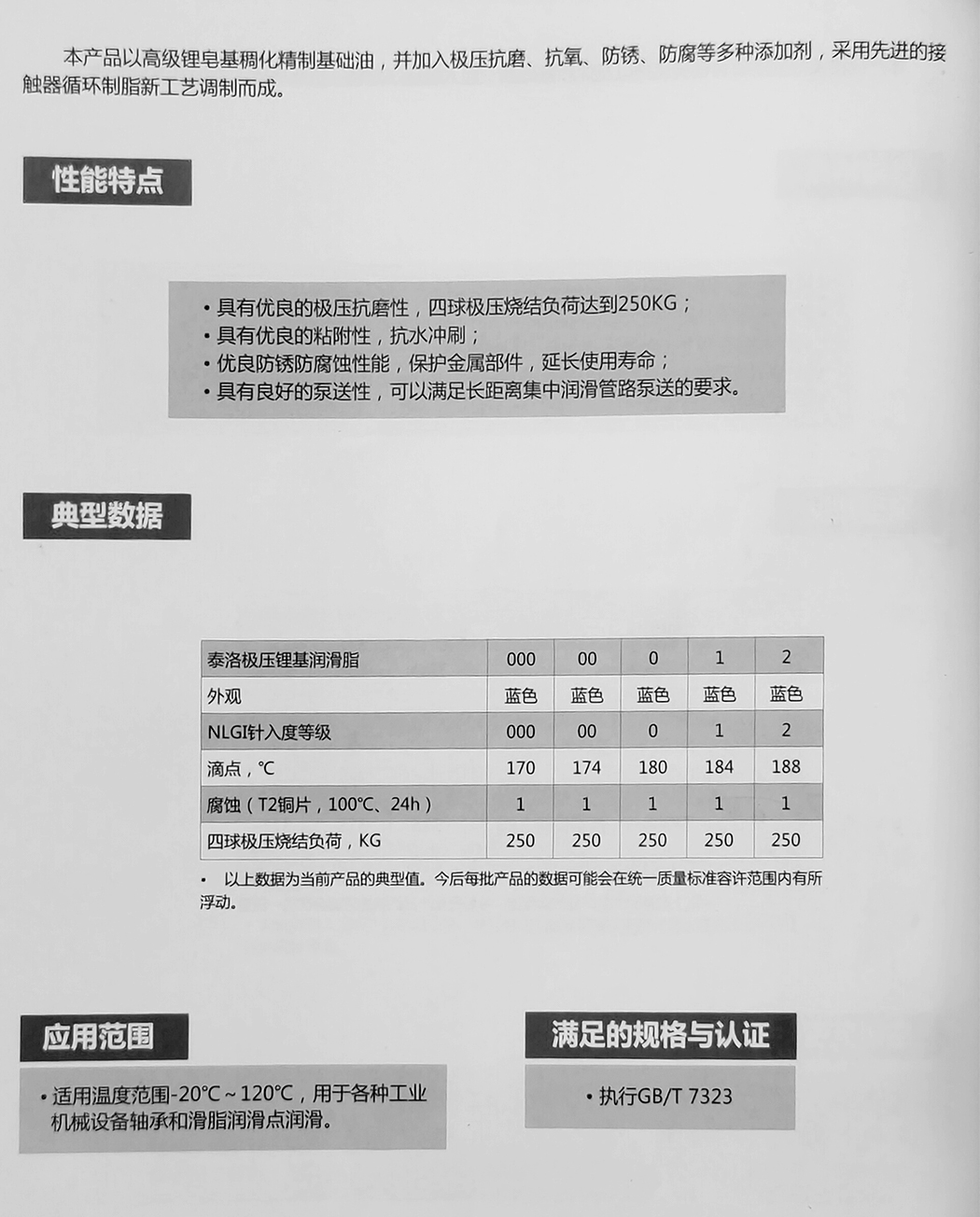 極壓鋰基潤滑脂(圖1)