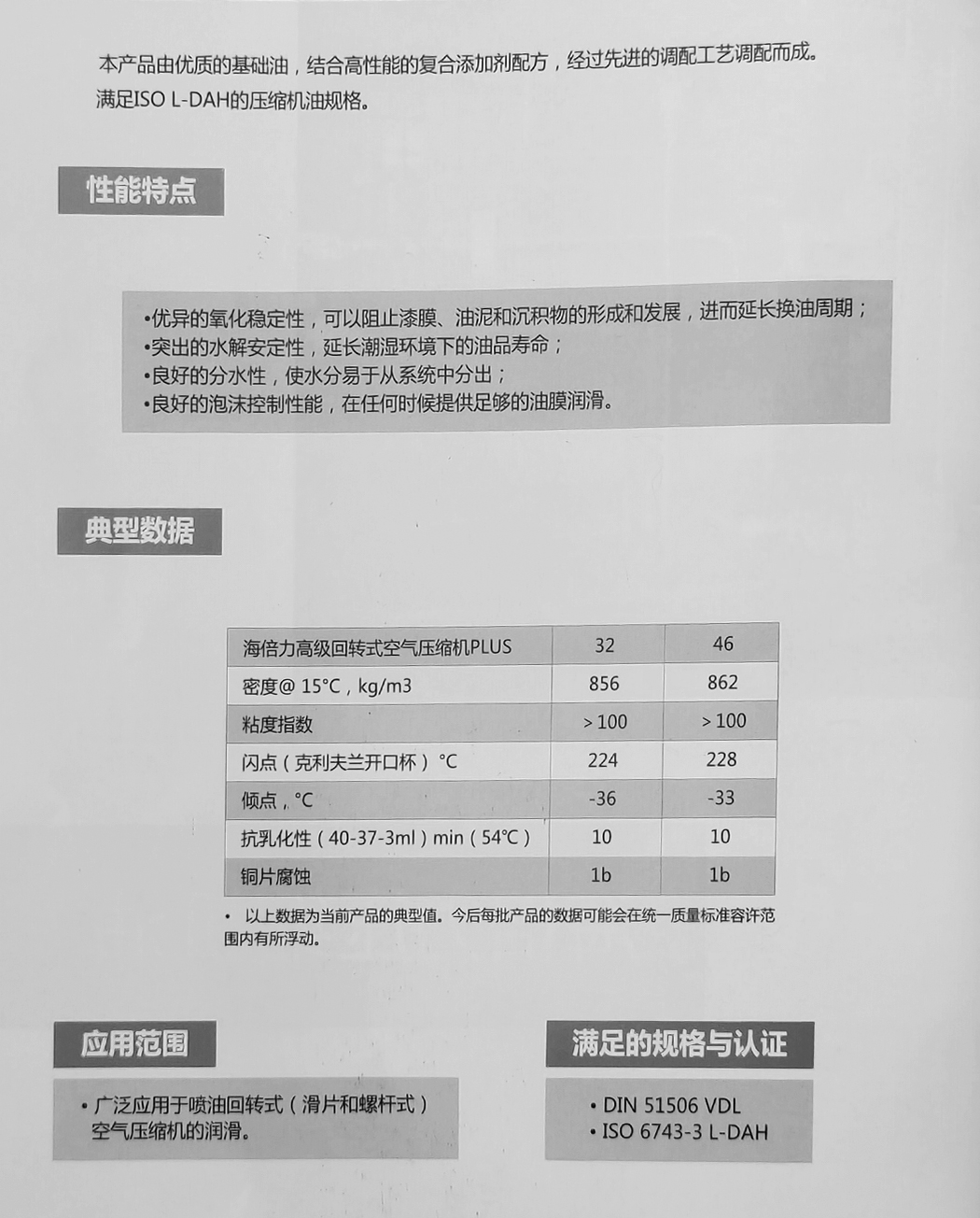 高級(jí)回轉(zhuǎn)式空氣壓縮機(jī)油PLUS(圖1)